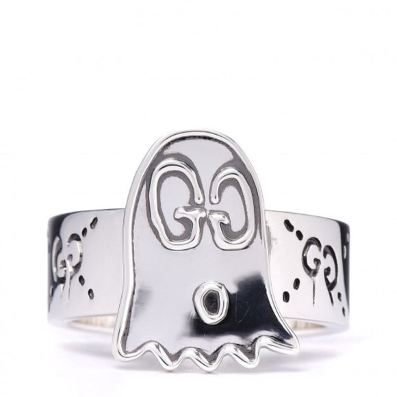🥳💕HOST PICK💕🥳 Gucci Ghost Ring in Silver - Picture 1 of 12